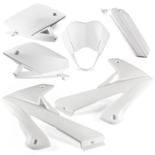 Carenados Rieju MRT 50 / Marathon 125 - blanco