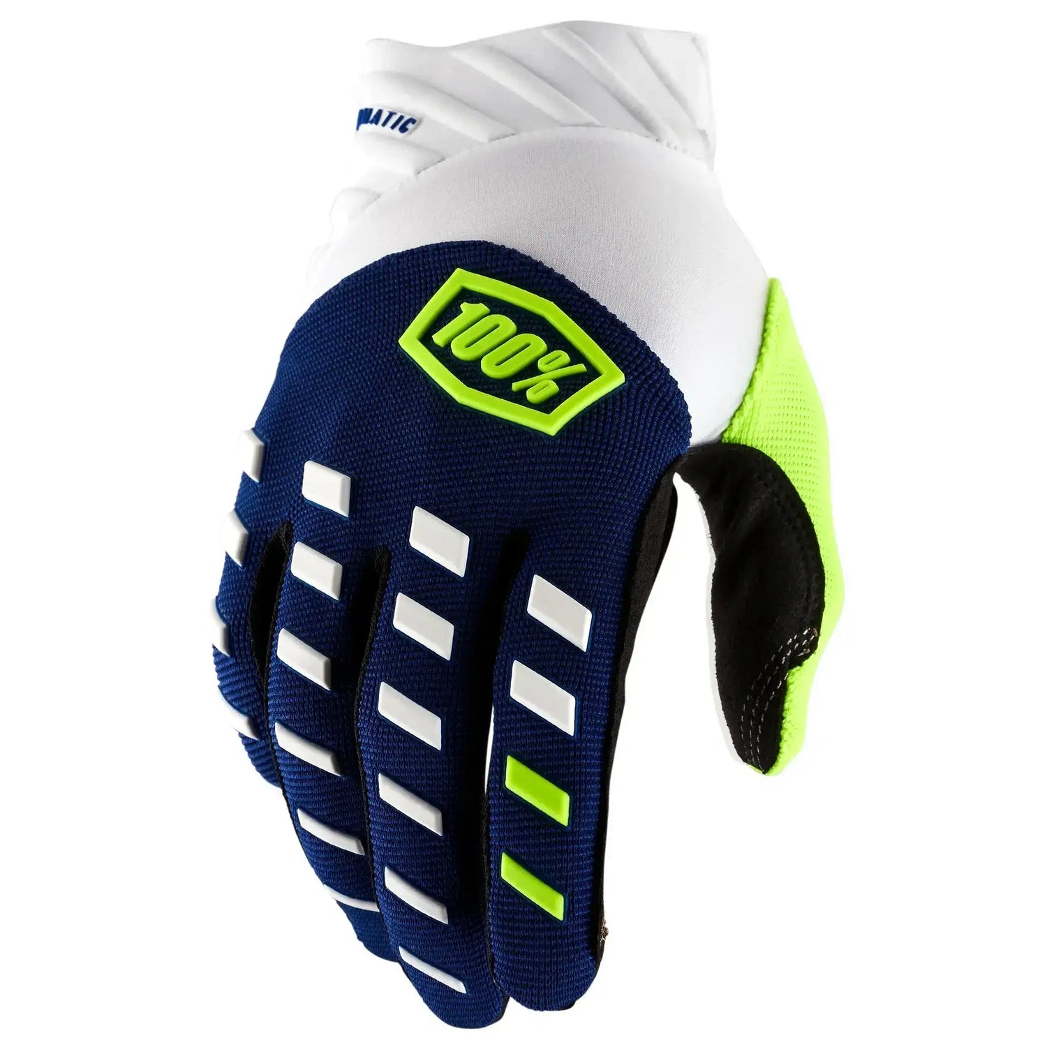 Guantes 100% Airmatic - Blanco/Azul