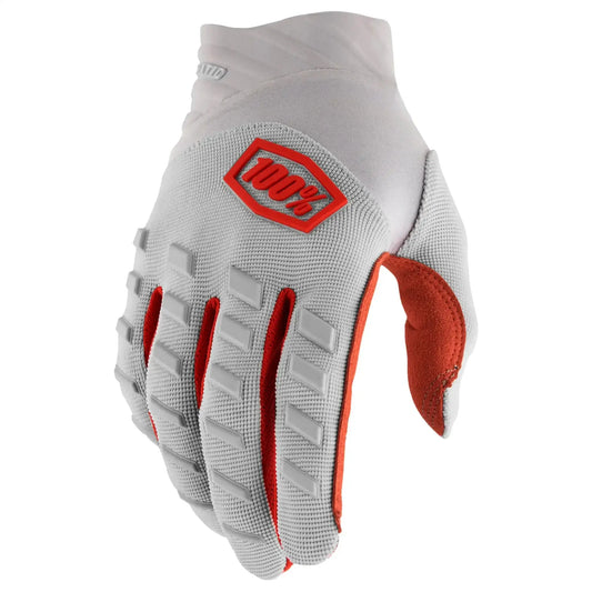 Guantes 100% Airmatic - Gris/Rojo