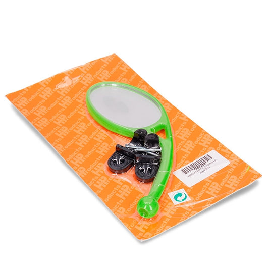 Rearview mirrors off-road with handlebar clamp HP - green