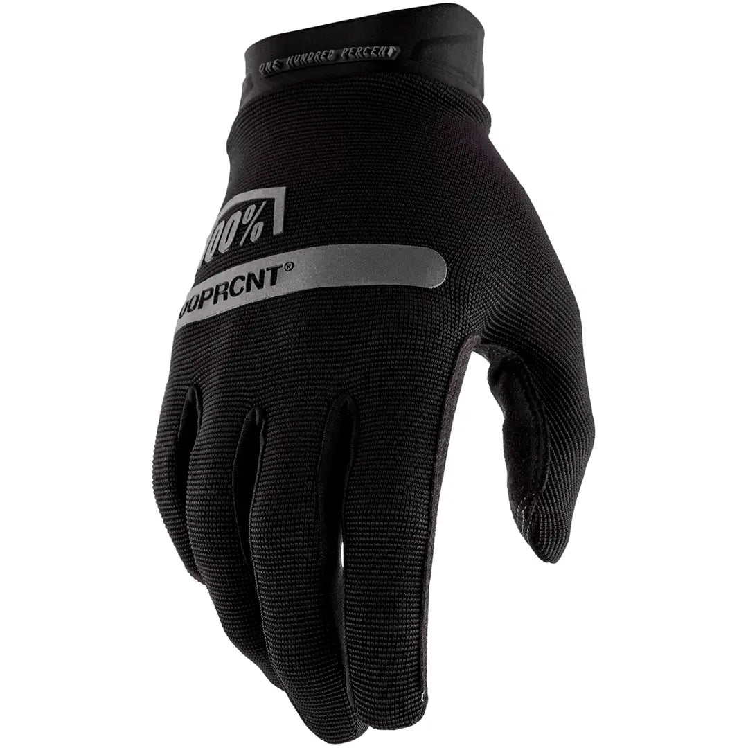 100% Ridecamp Gloves - Black
