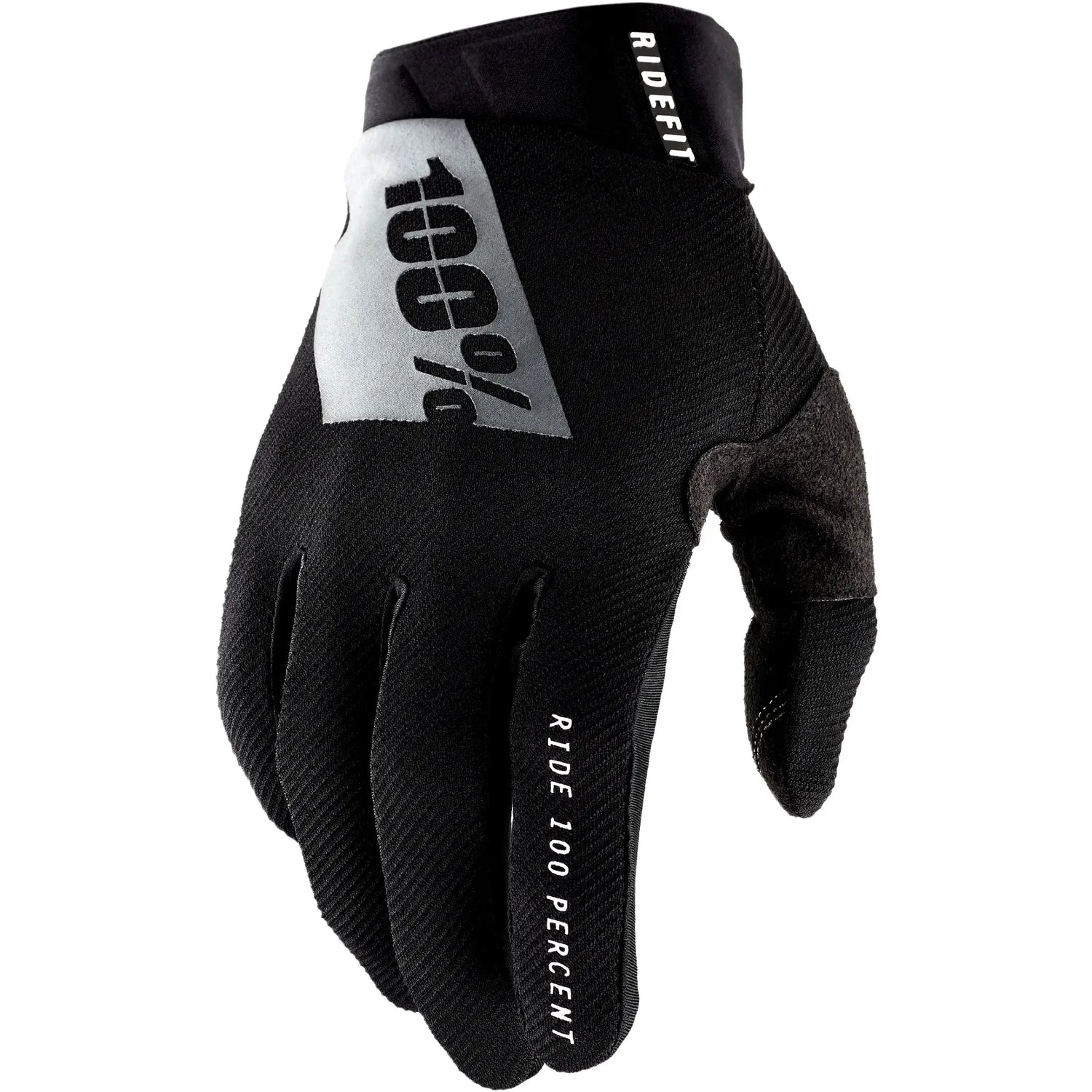 Guantes 100% Ridefit - Negro