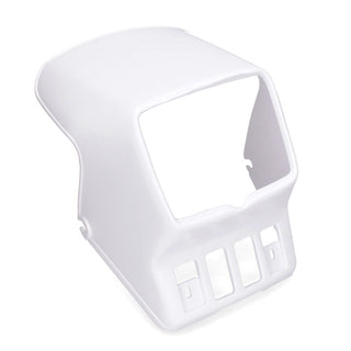 Plaque phare Yamaha DT LC 50 HP - blanc