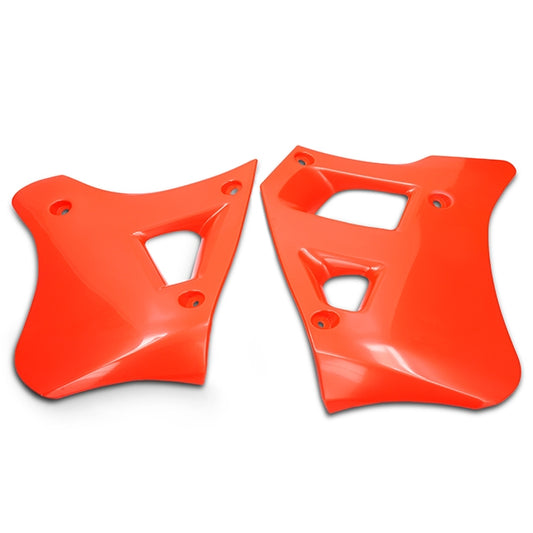 Yamaha DTR 125 HP radiator covers - Honda red