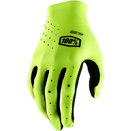 Guantes 100% Sling MX - Negro/Amarillo