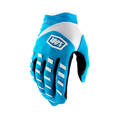 100% Airmatic 2022 Motocross Gloves - blue