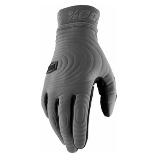 100% Brisker Xtrem Winter Gloves - grey