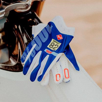 100% iTrack Gloves - Navy Blue
