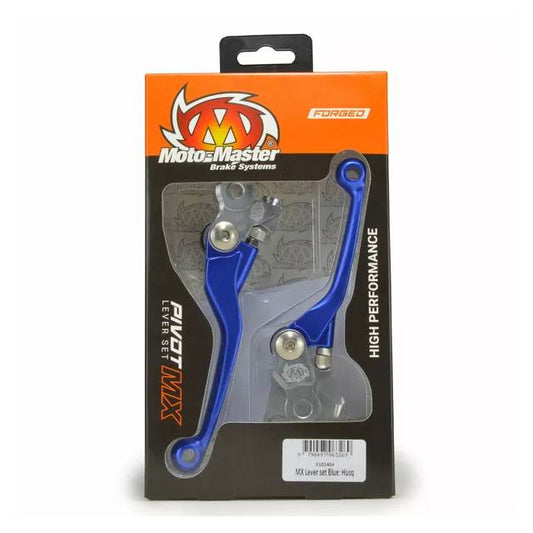 Manetas abatibles Yamaha YZ125-250 15-23 / YZ250F-450F 09-23 Moto Master - azul 0101384