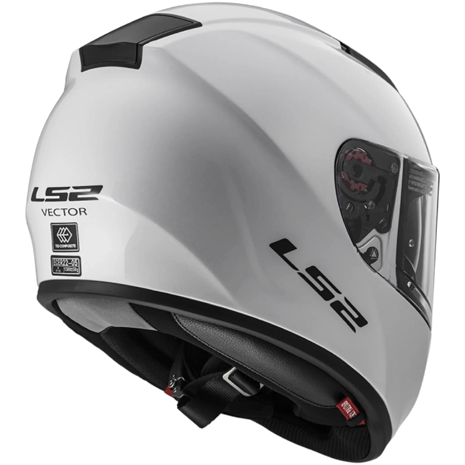 Casco LS2 FF397 Vector Evo Solid - Blanco Brillo