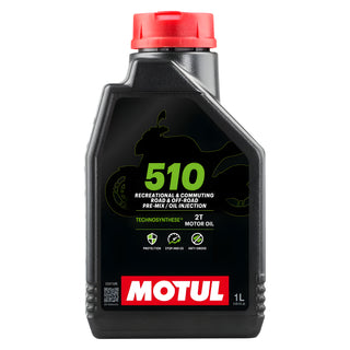 Óleo mistura 2T 1L Motul 510 semi-sintético