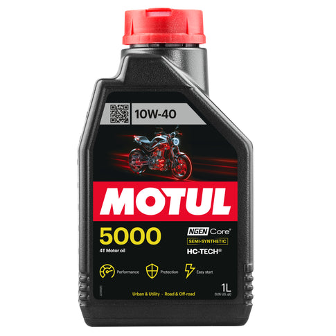 Aceite motor 4T 10W40 1L Motul 5000