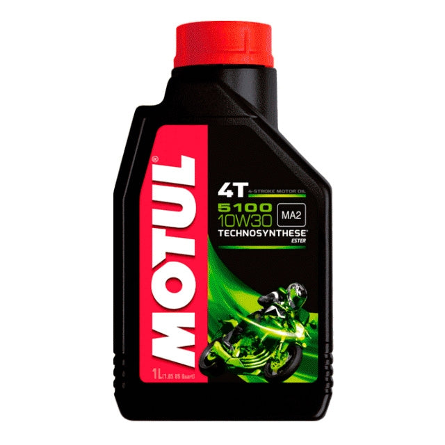 Engine oil 4T 10W30 1L Motul 5100