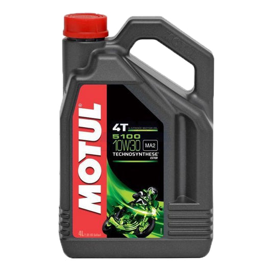Óleo de motor 4T 10W30 4L Motul 5100