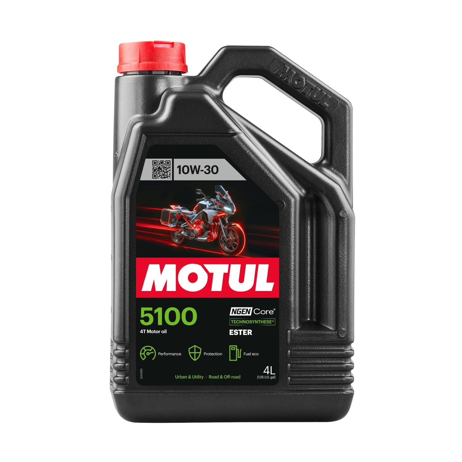 Aceite motor 4T 10W30 4L Motul 5100