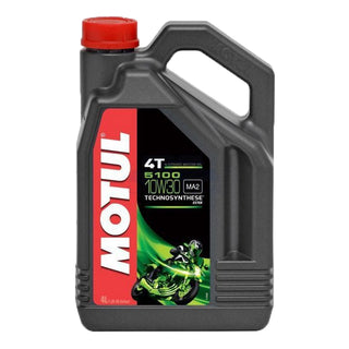 Óleo de motor 4T 10W30 4L Motul 5100