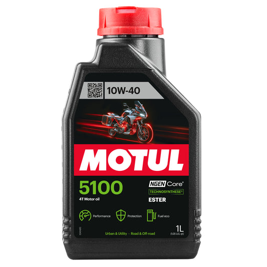 Aceite motor 4T 10W40 1L Motul 5100