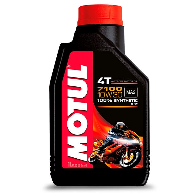 Óleo de motor 4T 10W30 1L Motul 7100