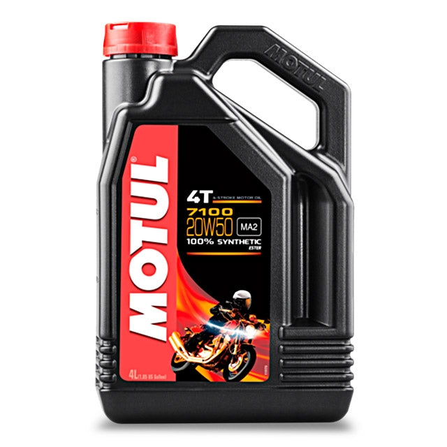 Óleo de motor 4T 20W50 4L Motul 7100