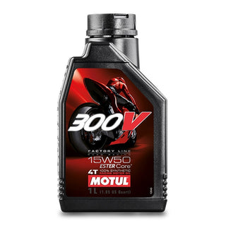 Óleo de motor 4T 15W50 1L Motul 300V Factory Line Road