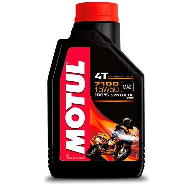 Óleo de motor 4T 15W50 1L Motul 7100