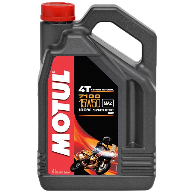 Óleo de motor 4T 15W50 4L Motul 7100
