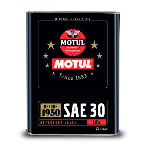 Óleo de transmissão 2T/4T SAE30 2L Motul Classic Mineral