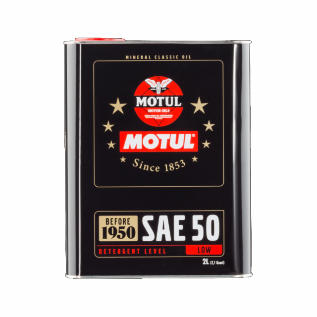 Aceite transmisión 2T/4T SAE50 2L Motul Classic Mineral 104510