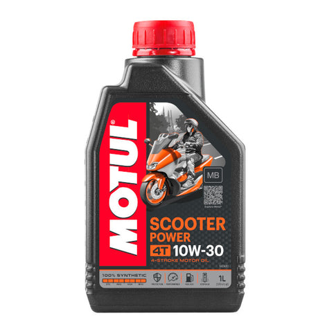 Engine oil 4T 10W30 1L Motul Scooter Power MB