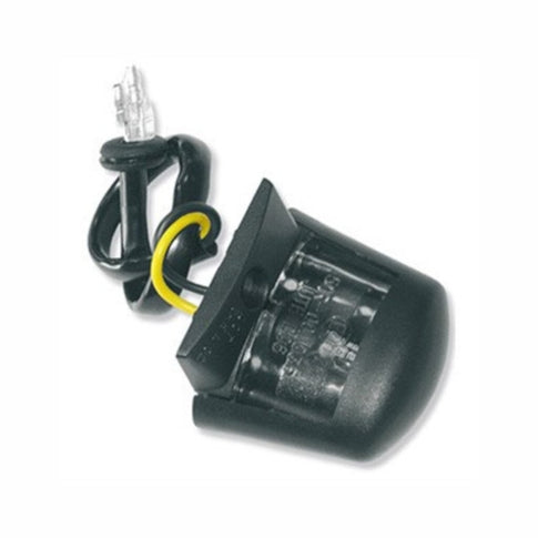 Universal smoked license plate light Vparts