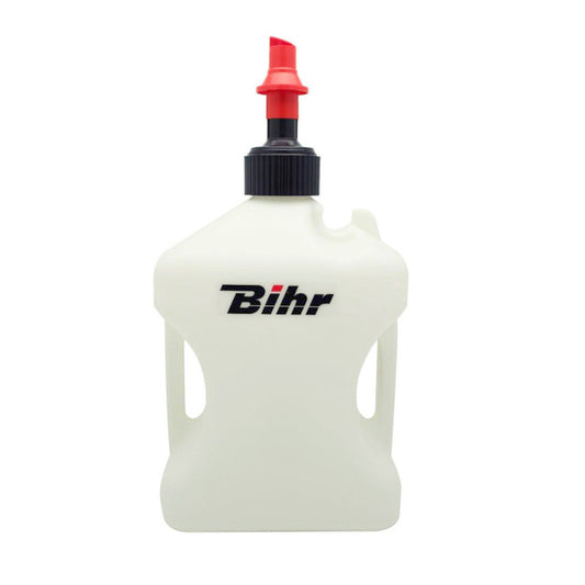 Rapid fill gasoline can 10 litres Bihr - white