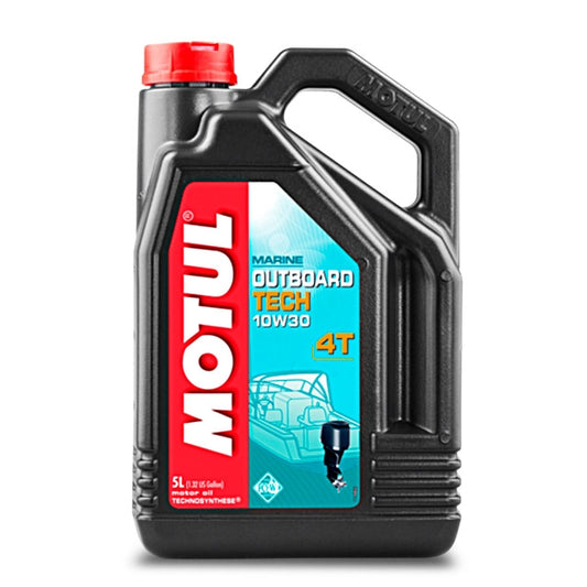 Óleo de motor 4T 10W30 5L Motul Outboard Tech