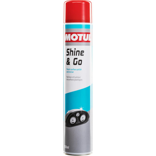 Lubrificante restaurador de plásticos Motul 750ml Shine&Go