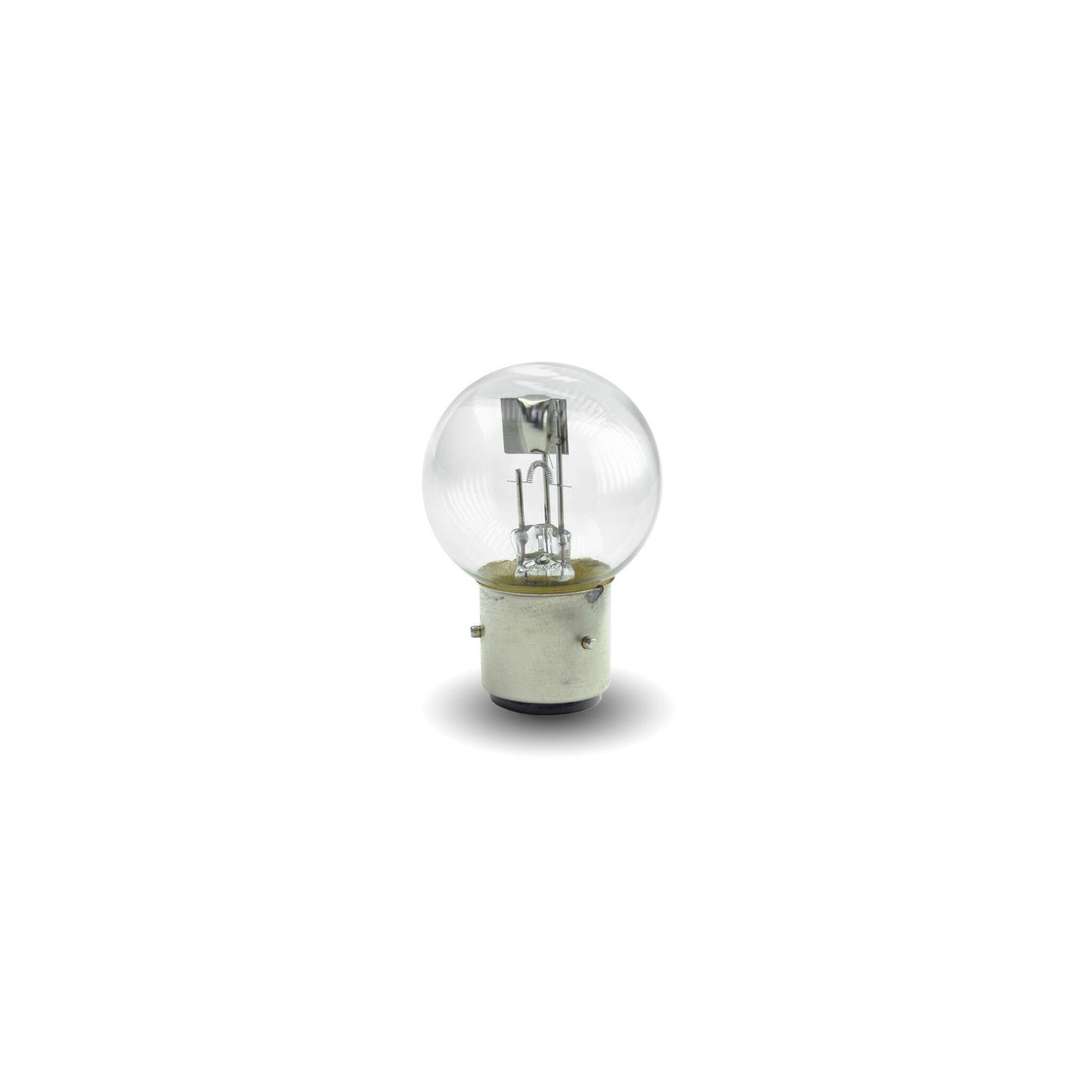 G40 BA21D 6V 45/40W White Bulb VParts 