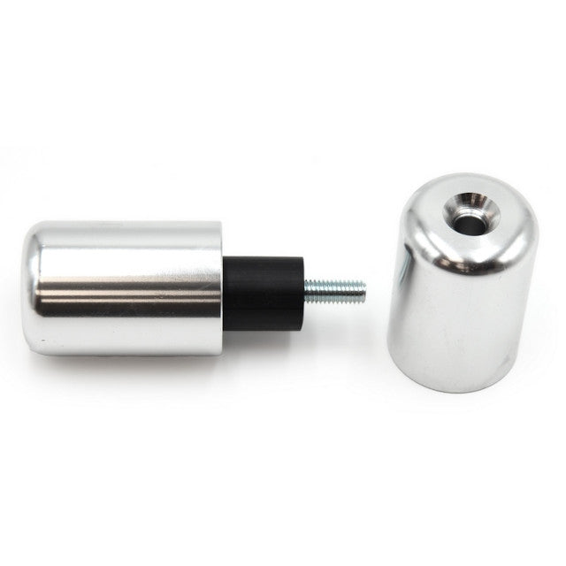 Handlebar weights aluminium Suzuki GSF 1200 Bandit 97-06 Vparts - silver