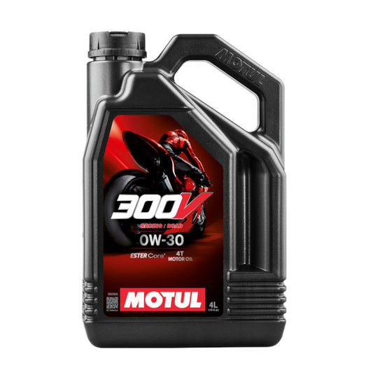 Óleo de motor 0W30 300V Factory Line Road Racing 4L Motul