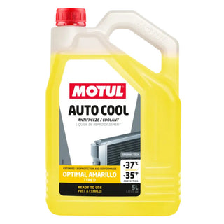 Líquido refrigerante anticongelante 50% -37º 5L Motul Cool Optimal Amarelo