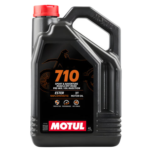 Aceite mezcla 2T 4L Motul 710 sintético 114637