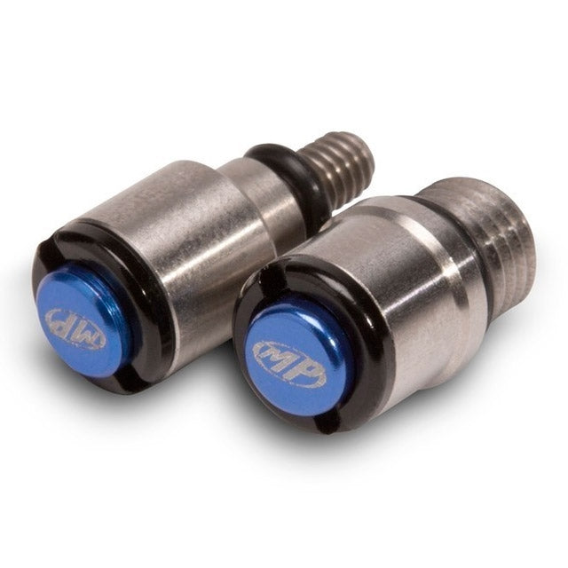 Purgadores horquilla M4 x 0,7 / M8 x 1,0 WP AER48 Micro Motion Pro Azul/Negro 11-0111