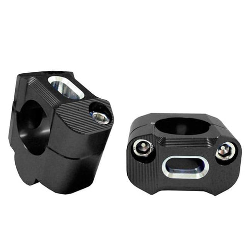 Torretas de manillar 28.6mm Rijomotor - negro