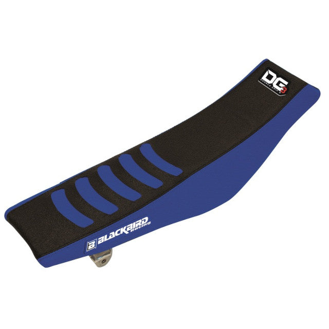 Funda asiento Yamaha WR-F 250/450 / YZ-F 250-450 14-19 Blackbird double grip 3 - azul negro 1248H