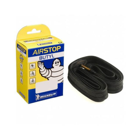 Cámara de aire trasera 90/100-14 válvula recta TR4 Pitbike Michelin 125389