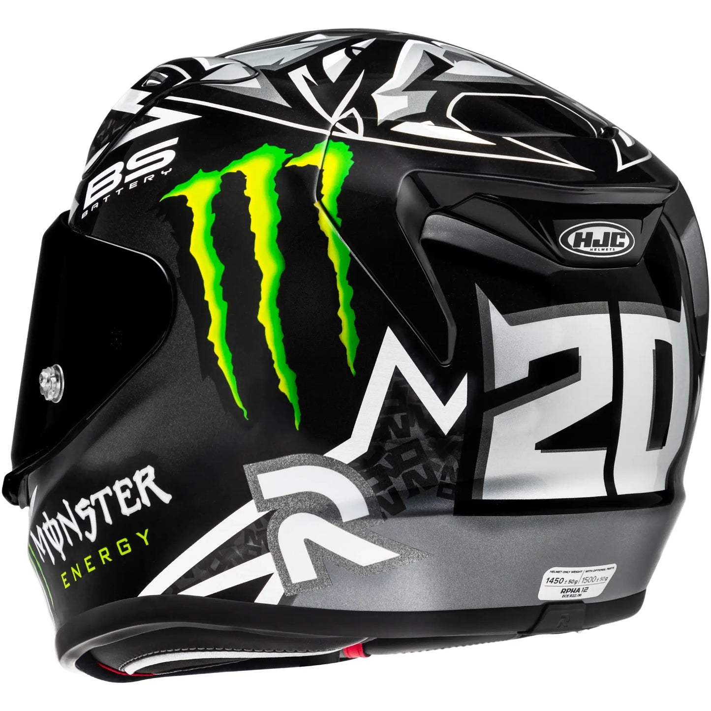 Casco HJC RPHA 12 Quartararo Replica Black MC5