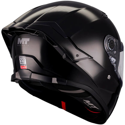 Casco MT Thunder 4 SV Pure A1 - Negro Brillo