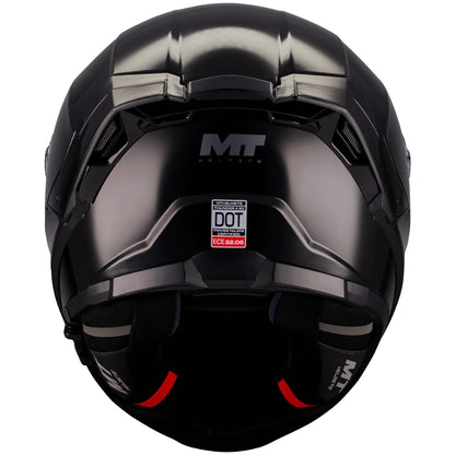 Casco MT Thunder 4 SV Pure A1 - Negro Brillo