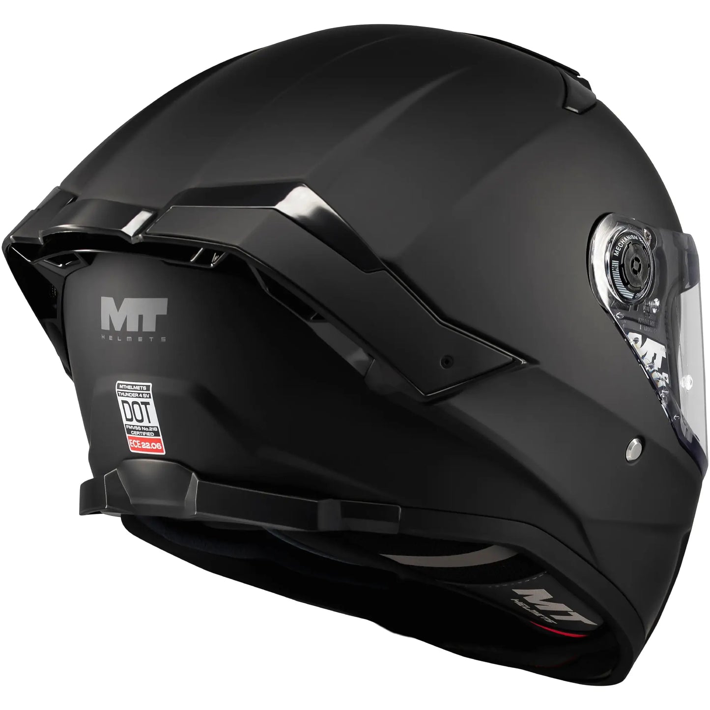 Casco MT Thunder 4 SV Pure A1 - Negro Mate