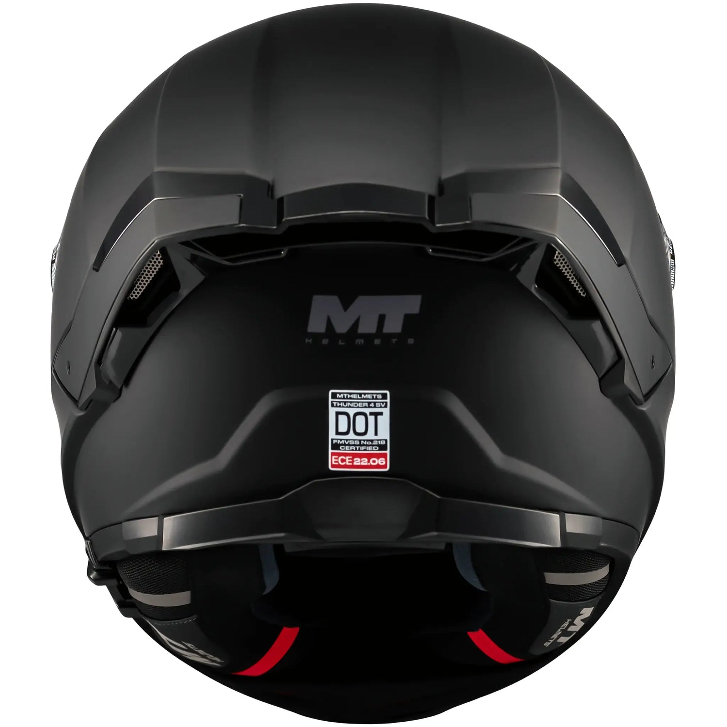 Casco MT Thunder 4 SV Pure A1 - Negro Mate