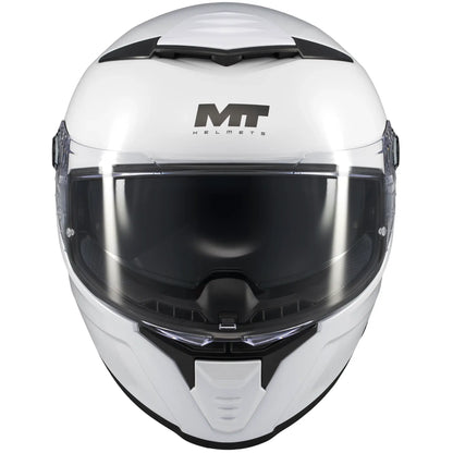 Casco MT Thunder 4 SV Pure A0 - Blanco Brillo