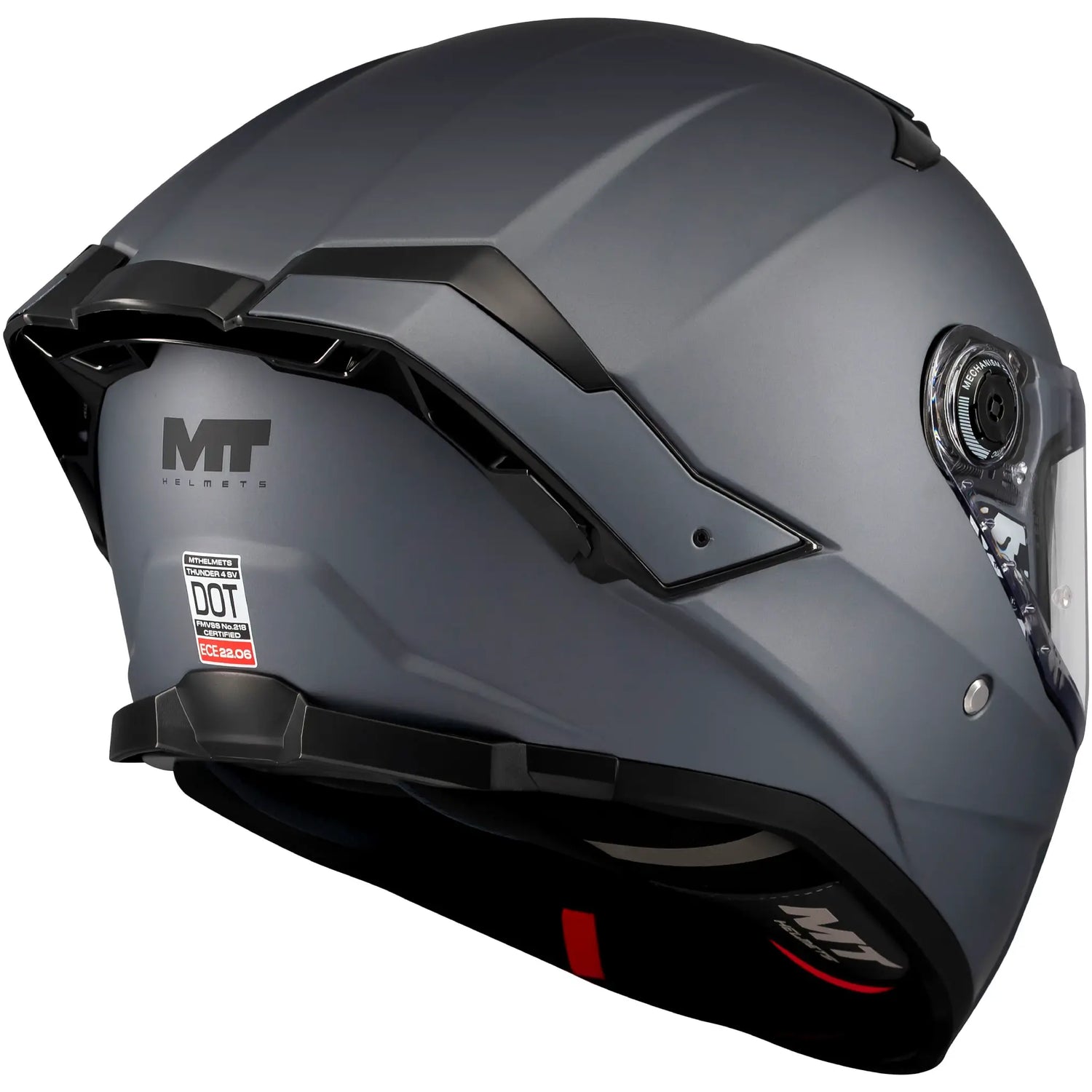 Casco MT Thunder 4 SV Pure A2 - Titanio Mate