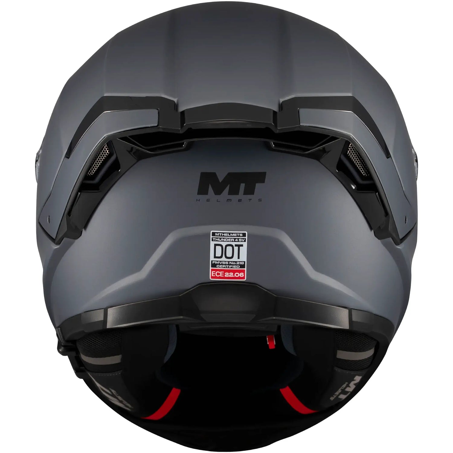 Casco MT Thunder 4 SV Pure A2 - Titanio Mate
